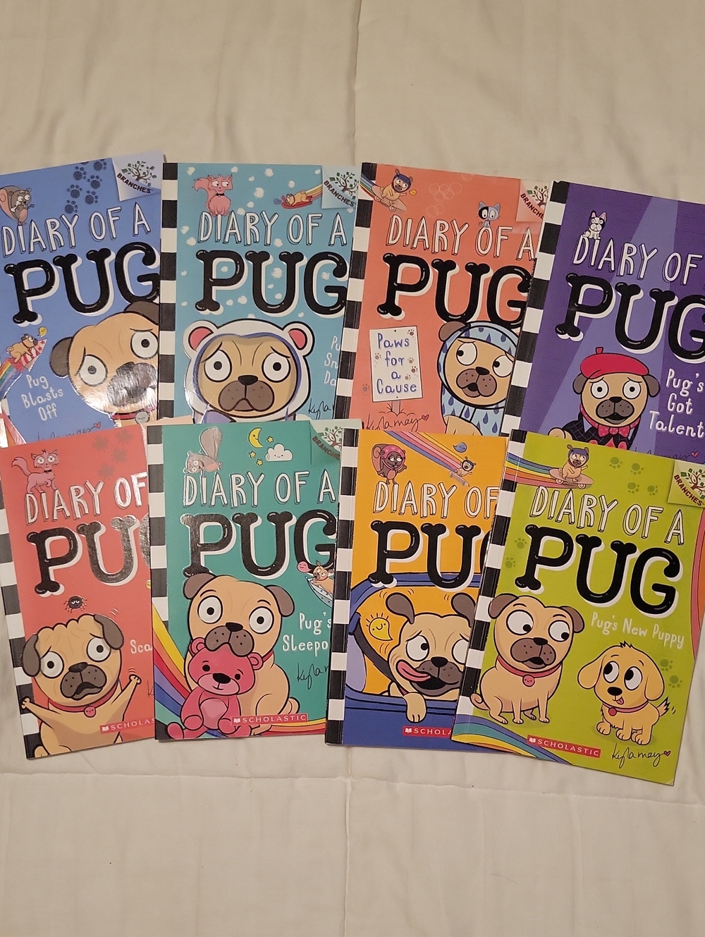 Diary of a Pug Colorful Paperback Book - Multiple Covers (Scholastic)